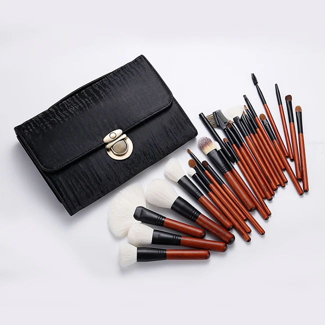 HXP-100A Premium professional custom label full function studio make-up tool kit natural hair wholesale brushes makeup bag