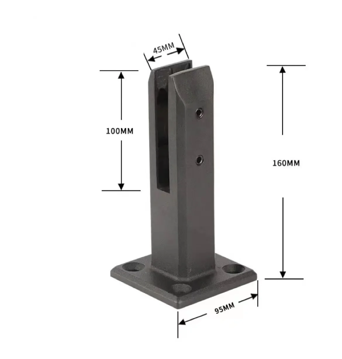 HL Deck Railing Stainless 316 304 Frameless Glass Spigot Balustrade Glass Railing