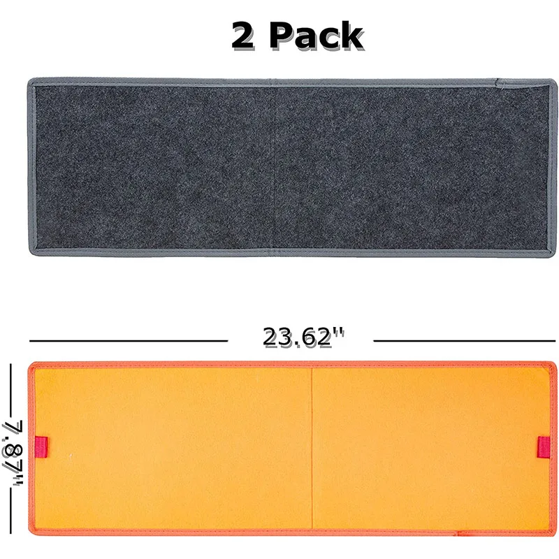 Cute Double-sided Felt Keyboard Mat Pad for Mouse Mice Office