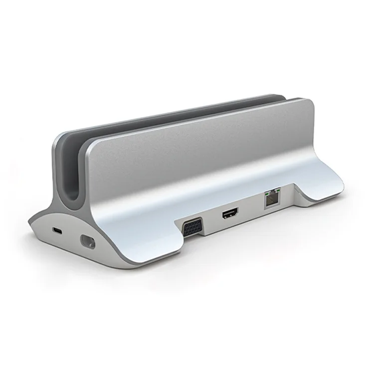  Двухпортовый Usb-концентратор 3 0 высокоскоростной Usb C-порт type-c многопортовый адаптер серебристый компьютер OEM зарядная док-станция для
