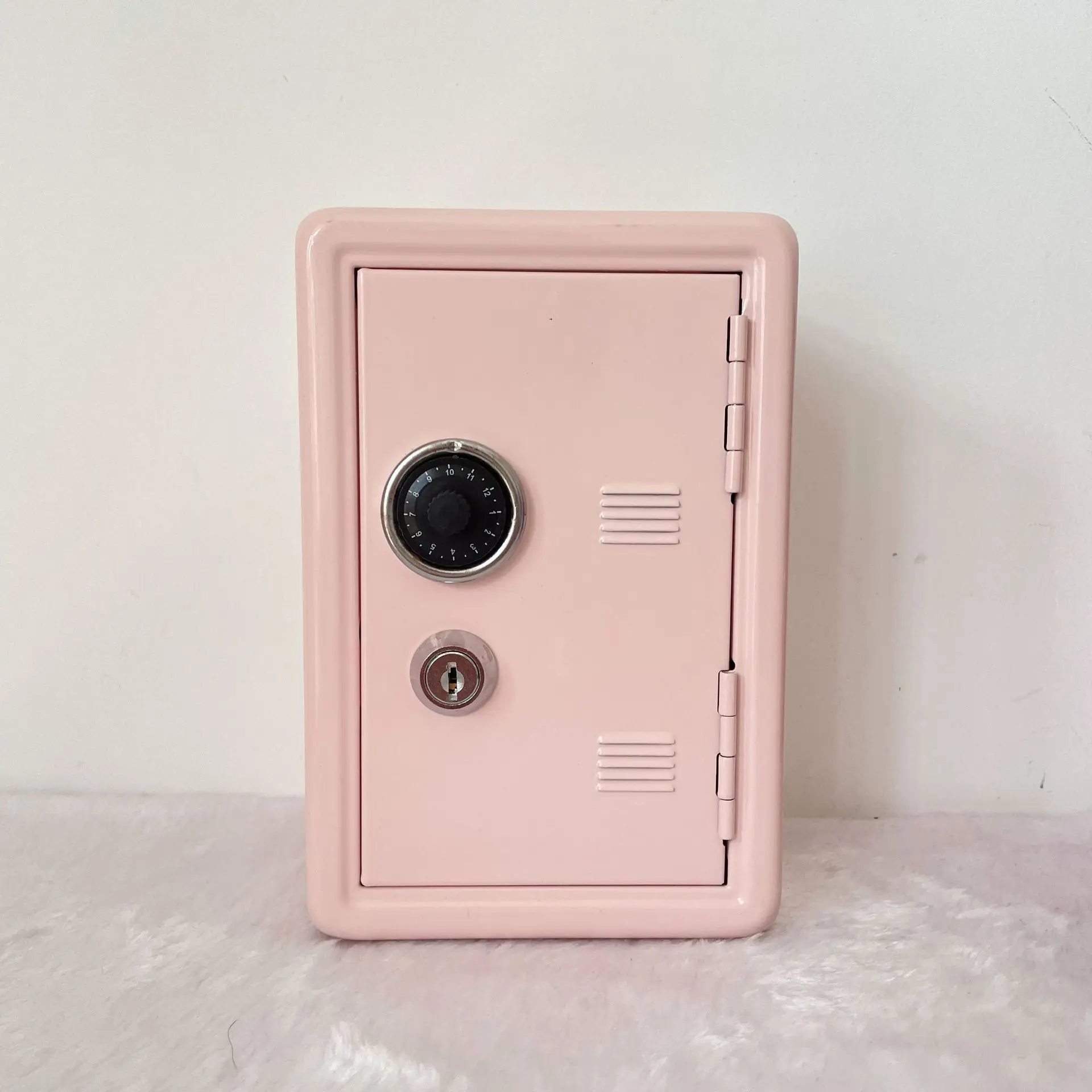 mini locker with lock & keys personal safe with key lock money safe and cash lock box