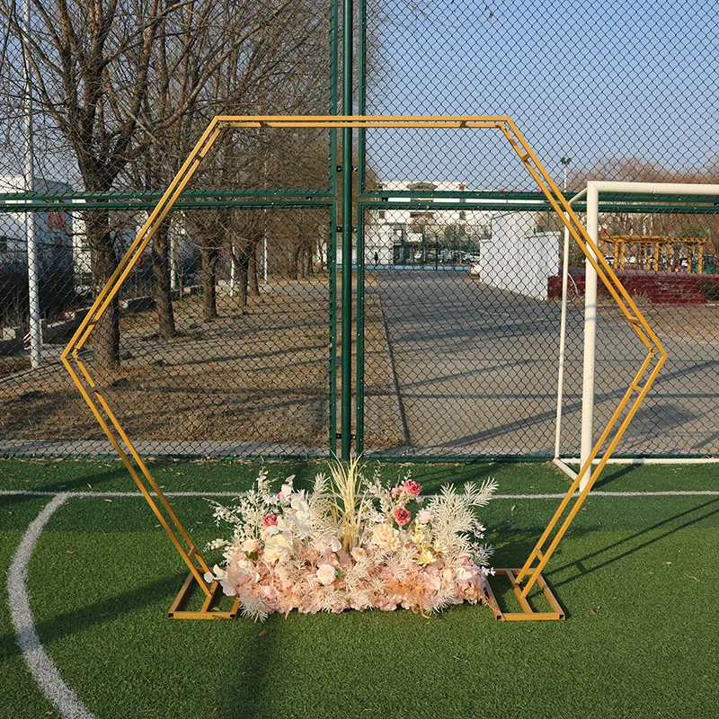 Wrought Iron Flower Rack Wedding Arch Decorative Props