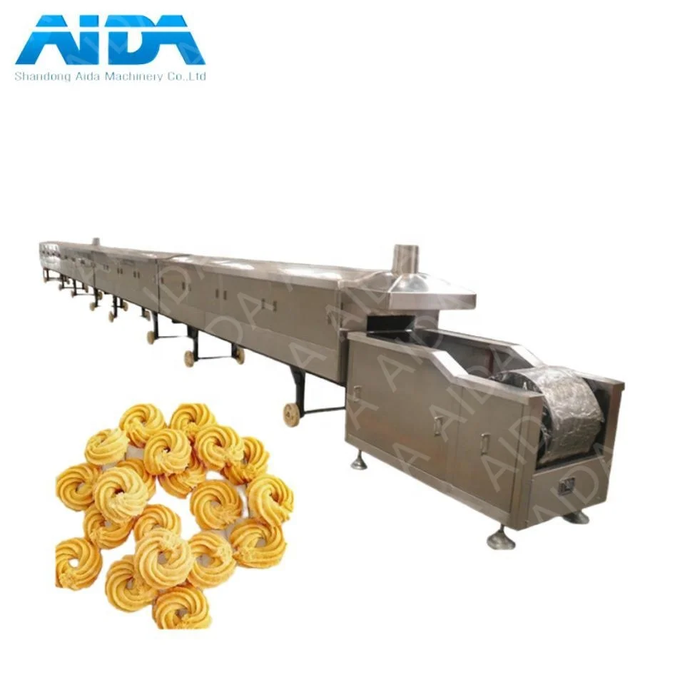 Filling Cookie Making Machine Bear Cookie Machine All Kinds of Three-color Cookie Forming Machine