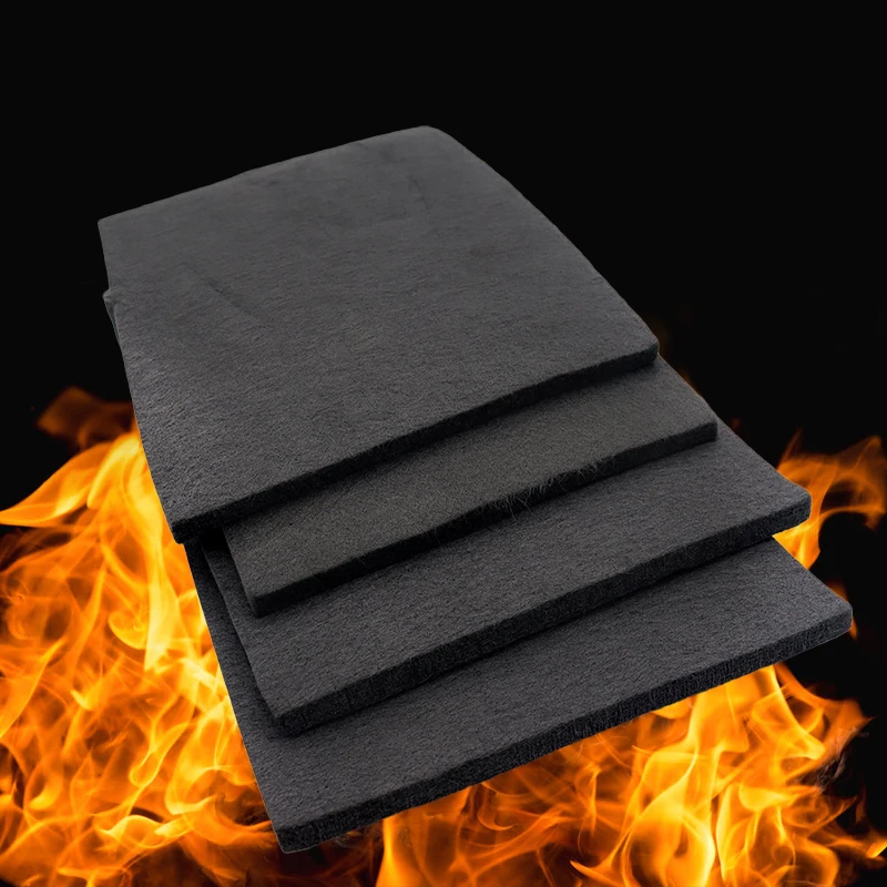 Heat-Resistant high temperature insulation fireproof carbon fiber felt fireproof felt