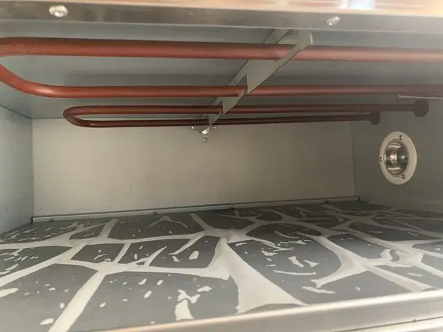 bakery equipment 2 tray luxurious tempered glass split-type bread pizza electric baking oven deck oven