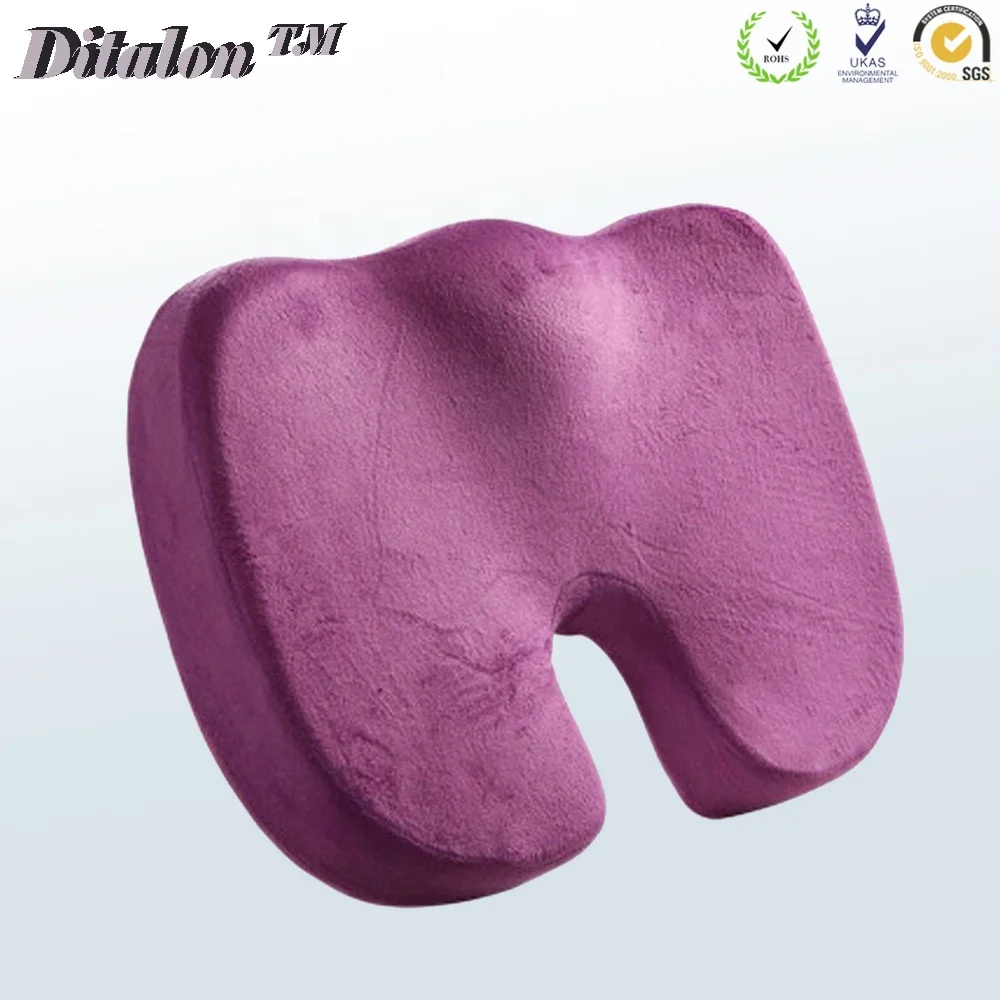 Sciatica Relief Wholesale OEM Premium Breathable Memory Foam Slow Rebound Pressure Ergonomic Low Back Belly Pillow