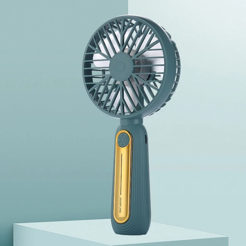 New product mini portable handheld customized color battery fan replaceable battery life handheld electric fan