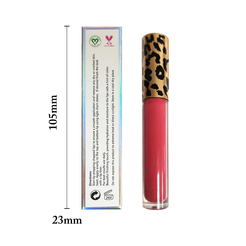 Custom Private Label Waterproof Long Stay Lipsticks Liquid Nude Vegan Velvet Matte Lipgloss