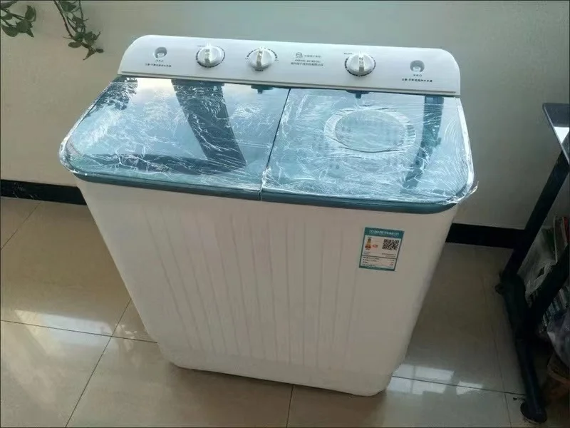 Hot 10kg double bucket semi-automatic washing machine top load household washing machine