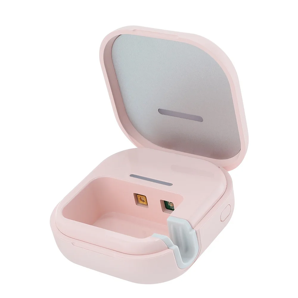 Intelligent toothbrush sterilizer portable UV drying sterilization box travel Mini toothbrush head disinfection box