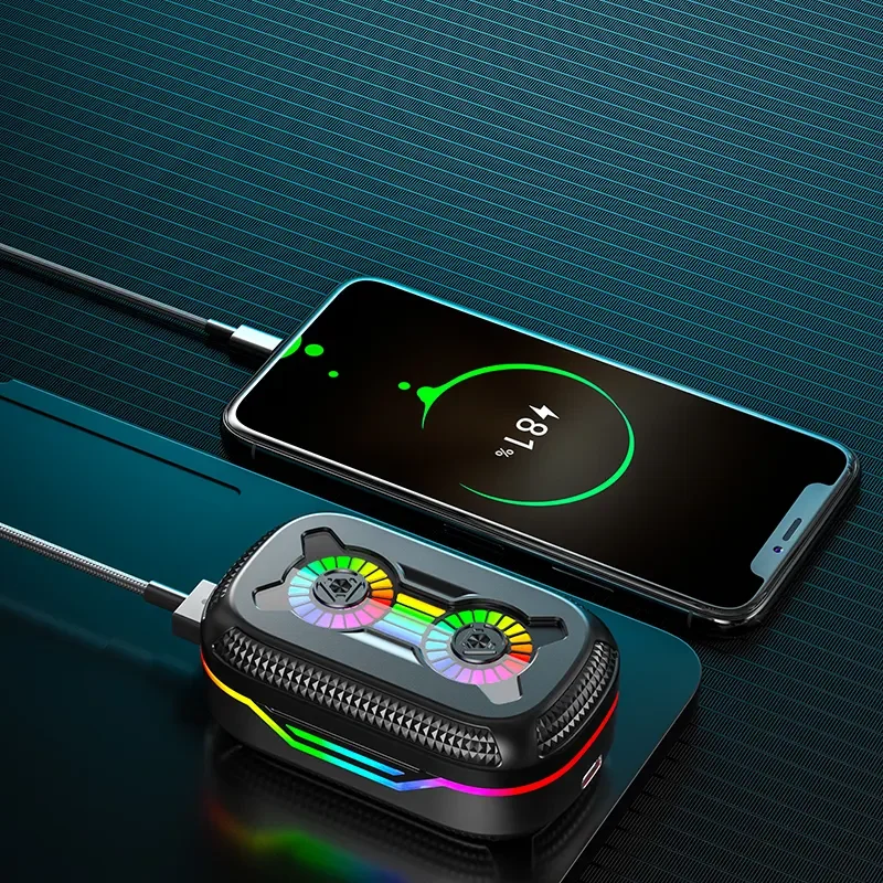 New Design DX11 Large Capacity Charge Mobile Phones Earphones Leakage Reduction Waterproof LCD Power Display Wireless Earbuds