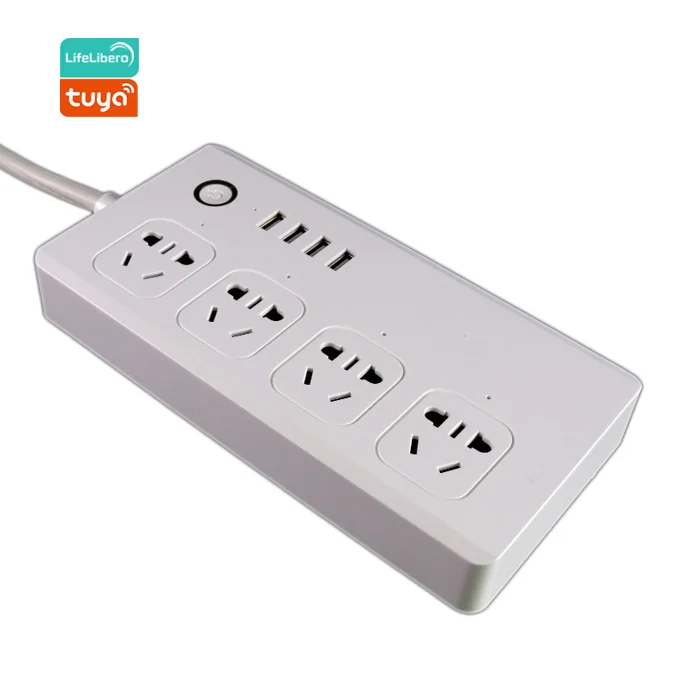 LifeLibero USB Thickened Power Cord High Temperature Resistance Home Smart WiFi Socket Mobile Phone App Remote Con for China