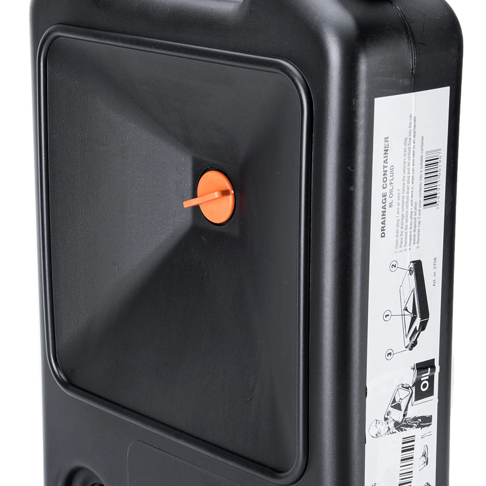8 L Car/Bike Oil/Fuel/Coolant Drain Tray Pan & Storage Container