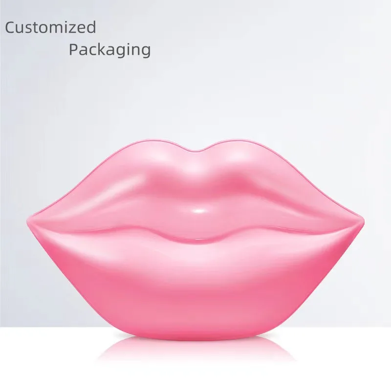 Custom Private Logo Firming lip sleeping mask 24k gold Lip Masks beauty Eyelash Extensions