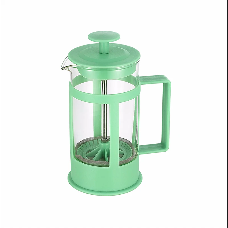 Wholesale Glass Box Set Coffee Maker with Stove Top Use Rose Golden French Press