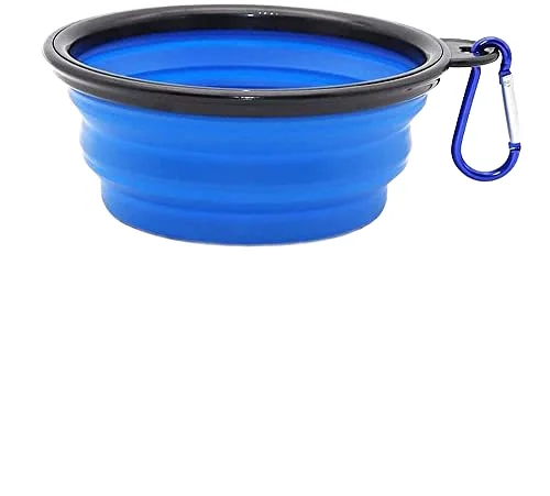 Pet dog with water cup food bucket outdoor dog water bowl portable dog bowl