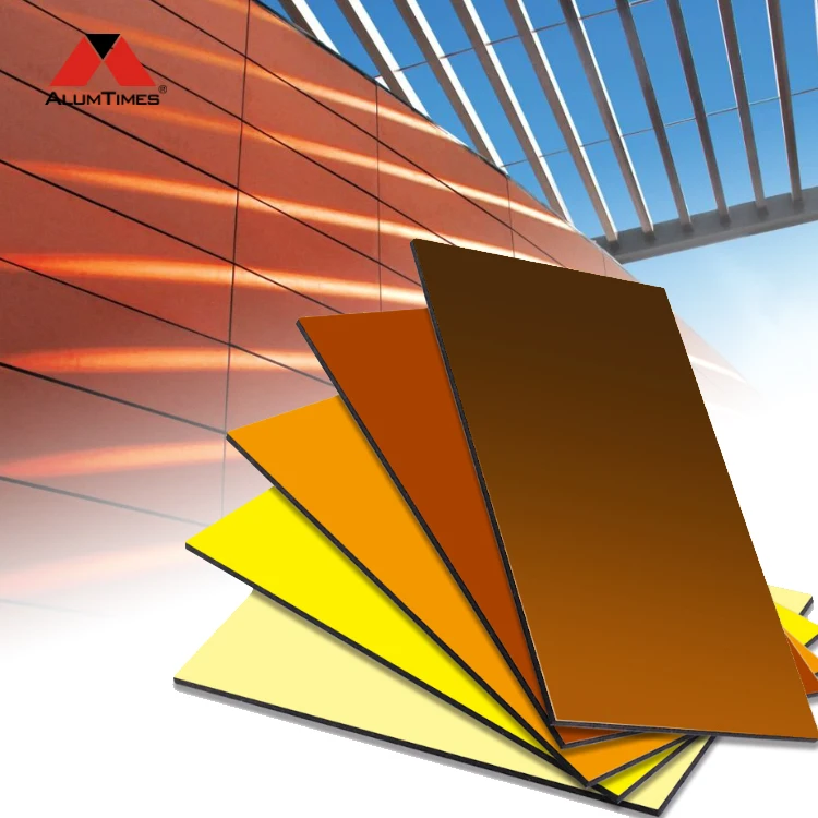 Alumitmes Container House Facade Corrugated Core A3 Sheet Prices Installation 4mm 5mm Alucobond Aluminum Composite Panel Acp