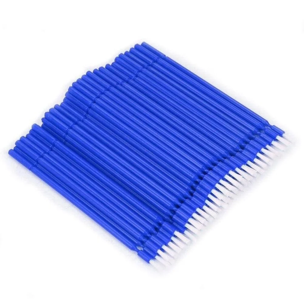 100PCS/Bottle Dental Long Disposable Micro Brush Applicators Brushes Dentistry Odontologia Extension Tools Dental Lab