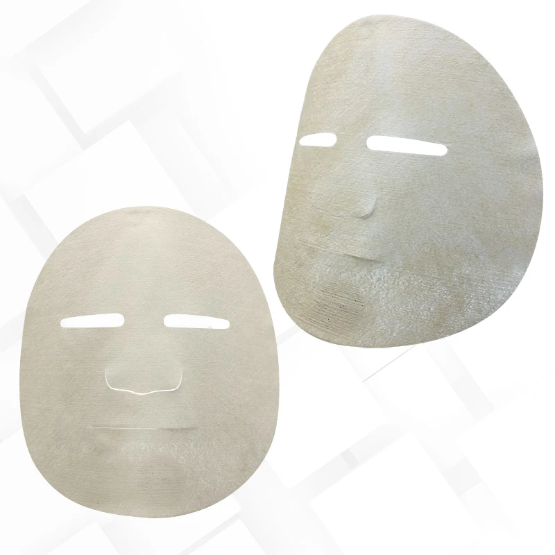 30gsm tea fiber face mask spunlace fabric eco-friendly cellulose sheet plant breathable dry mask sheet