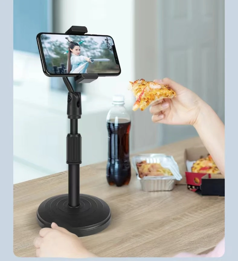 Cheapest Desk Mobile Phone Holder Tablet Stand 360 Degree Adjustable Cell Phone Clip Home Desktop Mount Bracket