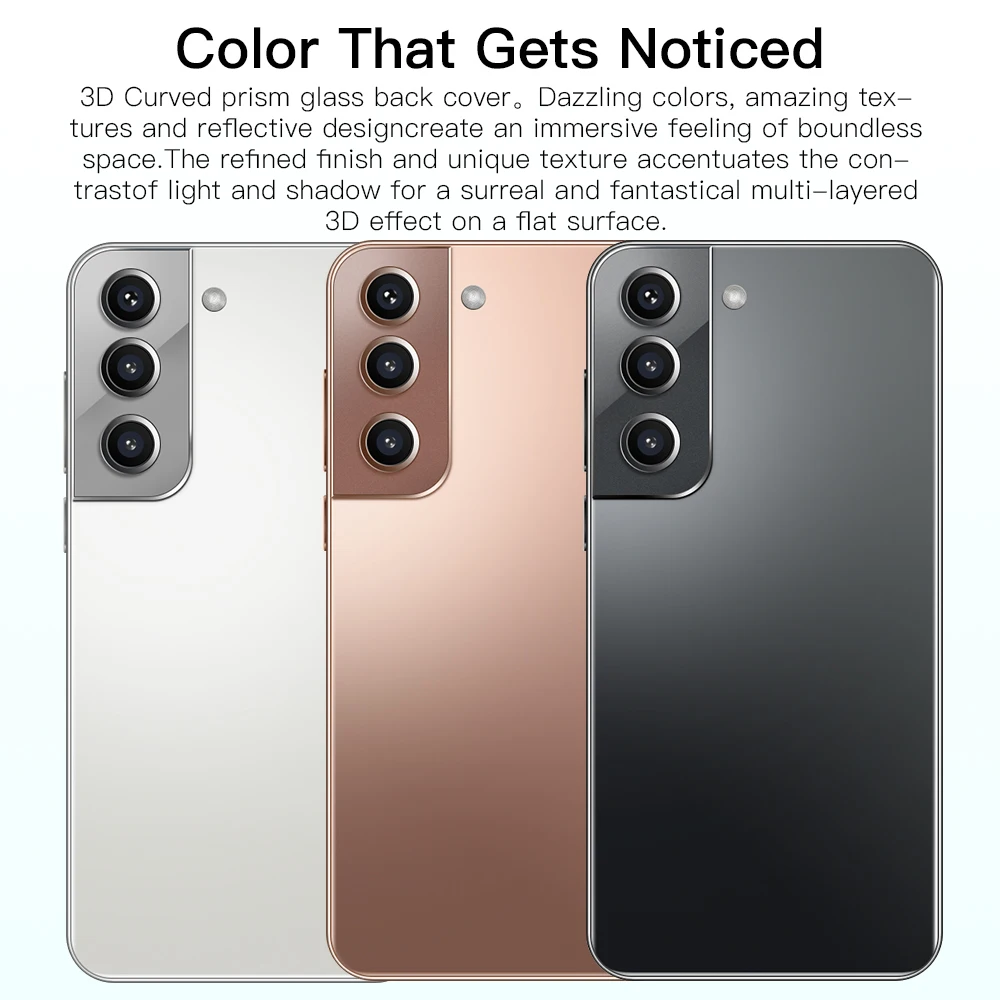  S21+5G io phone 3 mobile 1500 4 sim 512GB screen