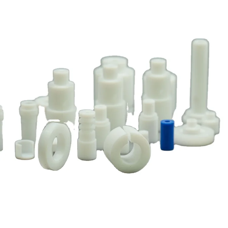 Пластик F4 Фланцевая прокладка ptfe обрабатываемая Часть Cnc фрезерная техника Ptfe Запасные детали для токарной обработки от производителя
