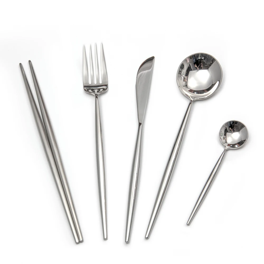 Silverware Set Favor 24pcs Flatware 18/10 Stainless Steel Classic 4pcs 24pc Cutlery For Wedding