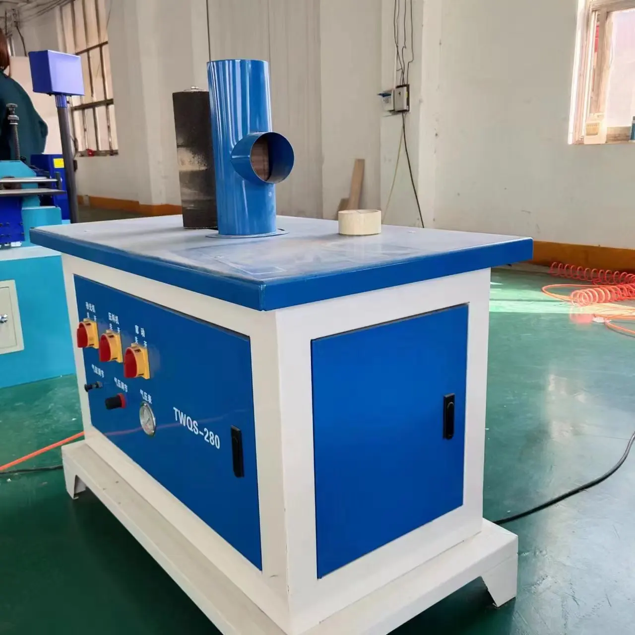 Low price sale profiled curve straight line wood sander up and down moving abrasive belt polishing machine