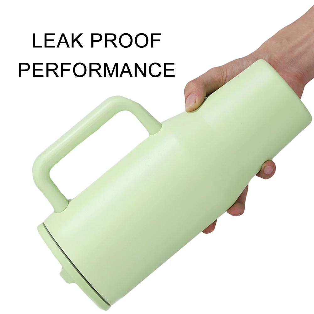 Sweat Proof Easy Grip BPA Free 40 oz Tumbler With Lid and Straw Stainless Steel Double Wall Vacuum Insulated Tumbler With Handle