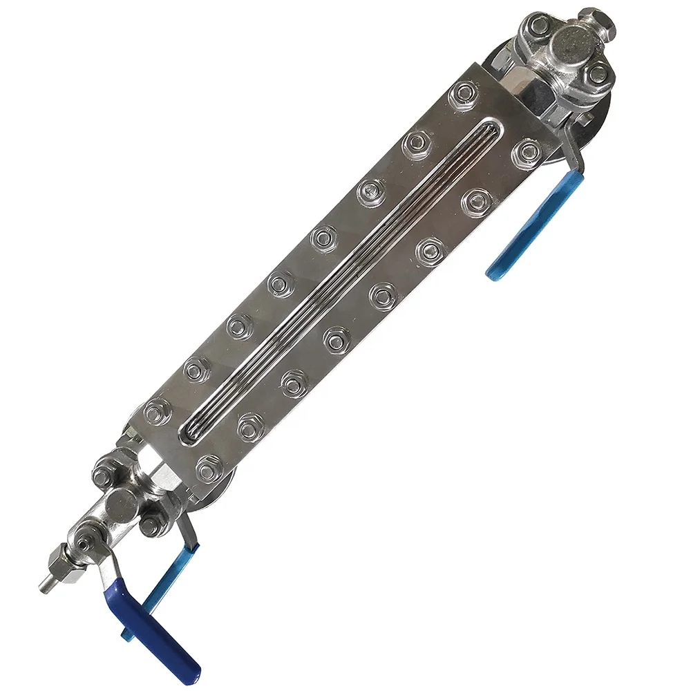 Transparent level gauge type mica level indicator Reflex Liquid Level Gauges for high pressure and high temperature