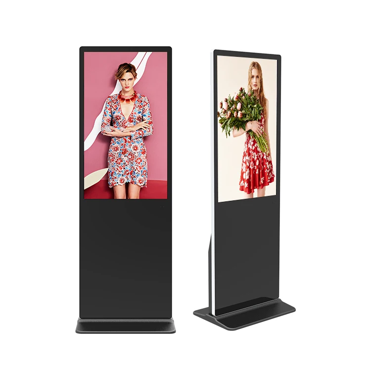 Floor standing 1920X1080 lcd screen all in one pc touchscreen 43 inch indoor touch screen information kiosk