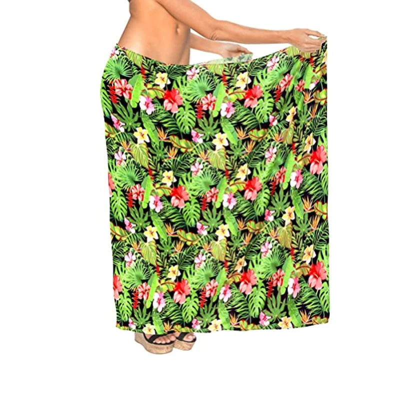 Quality Wholesale Pareo Indonesia Rayon Sarongs Beach Sarong Pareo For Women