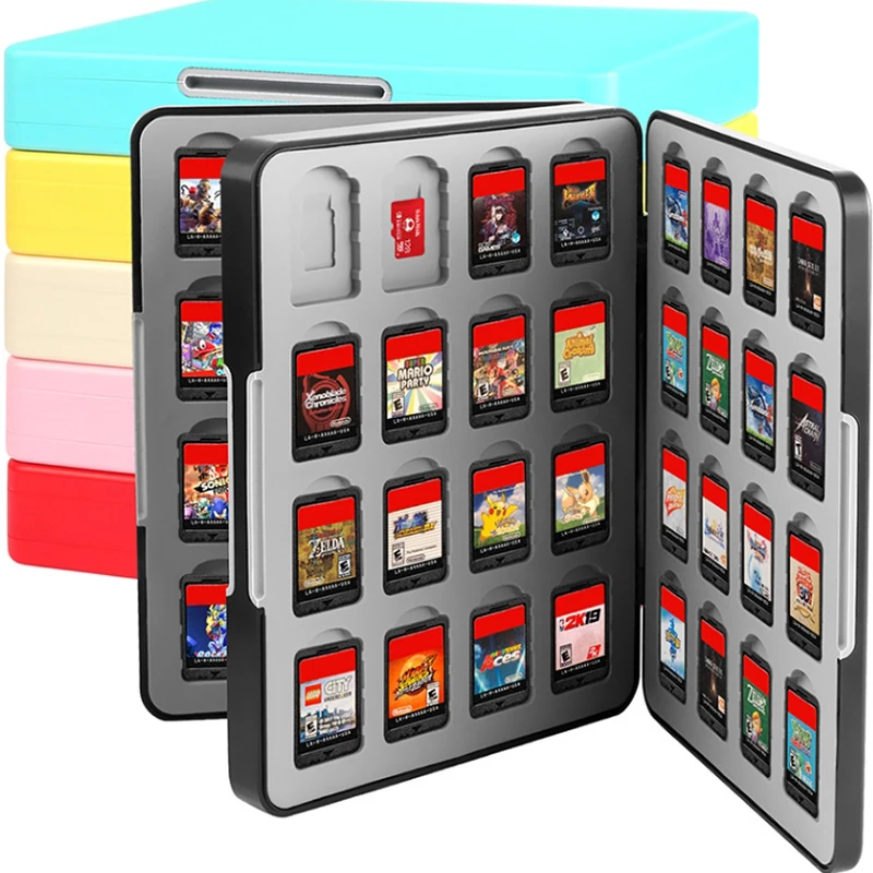 Wholesale Factory 32 Slots Micro SD Card Durable Portable holder case for display only