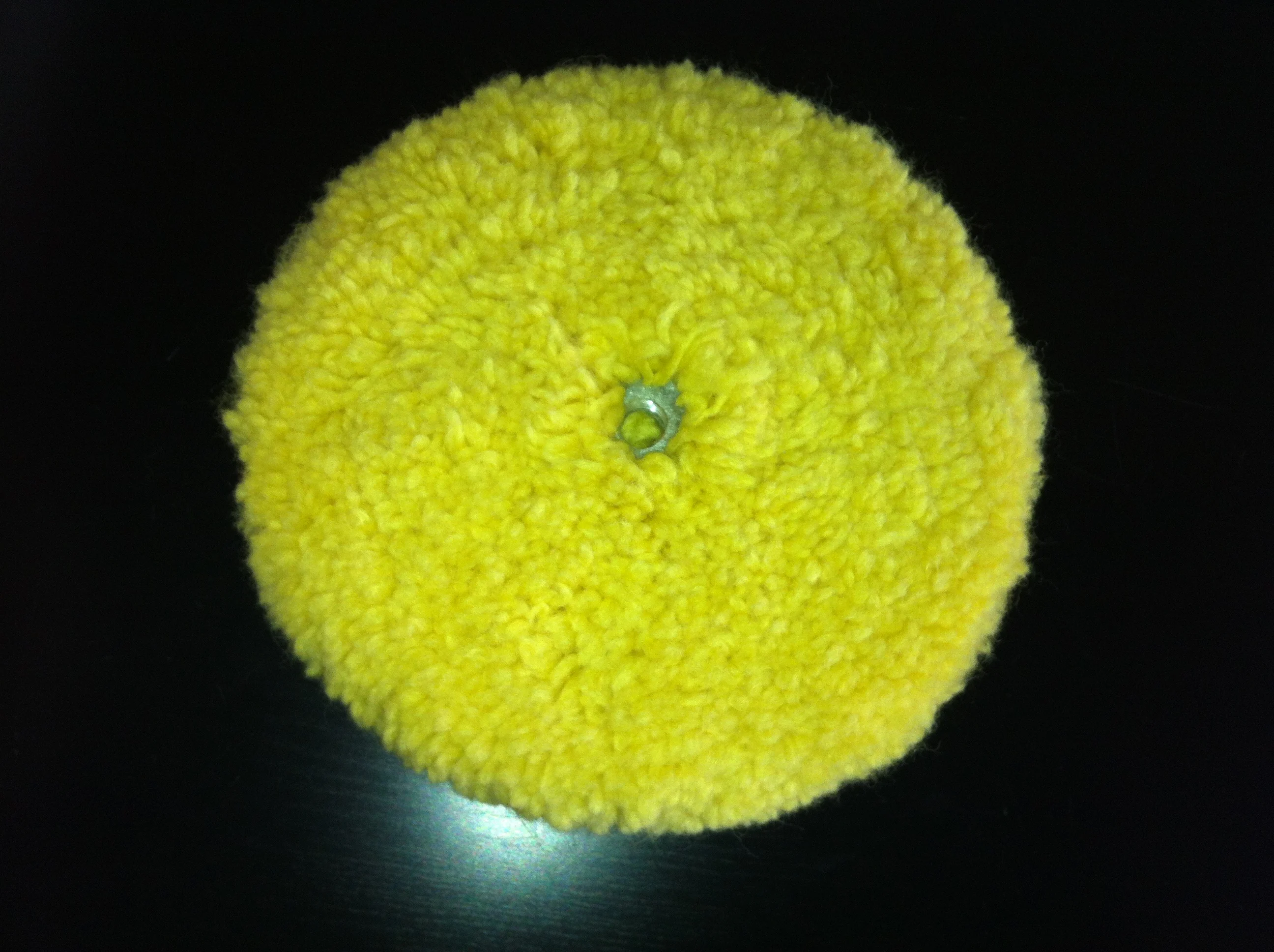 100% Concave natural  woolen polishing pad 6' inch