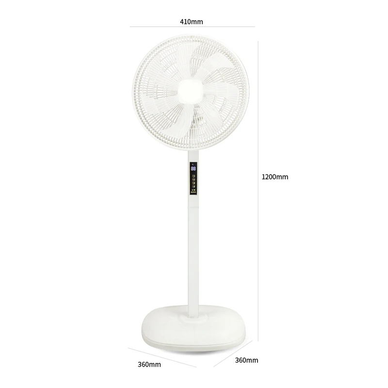 Customization Factory Direct high quality electric floor standing fan 16 inch plastic pedestal stand Fans