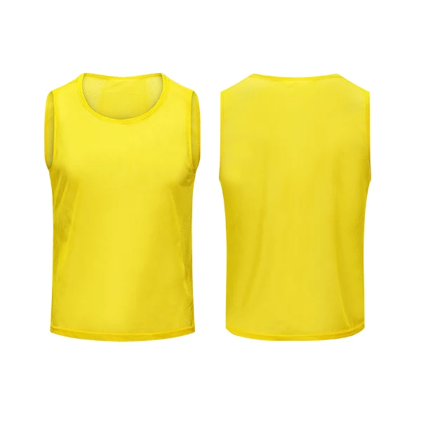 Blank Soccer Mesh Pennies Football Training Vest Bibs Rugby Team Bibs