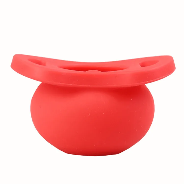 Wholesale BPA Free Safe Retractable Infant Nipple Baby Food Grade Silicone Pacifier with PP Box Standard Silicon Baby Eating 14g