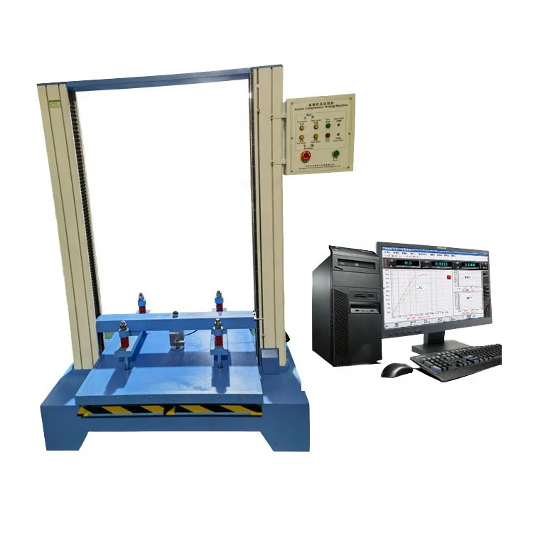 Computer Package Control Box Compression Tester Auto Compression Testing Machine