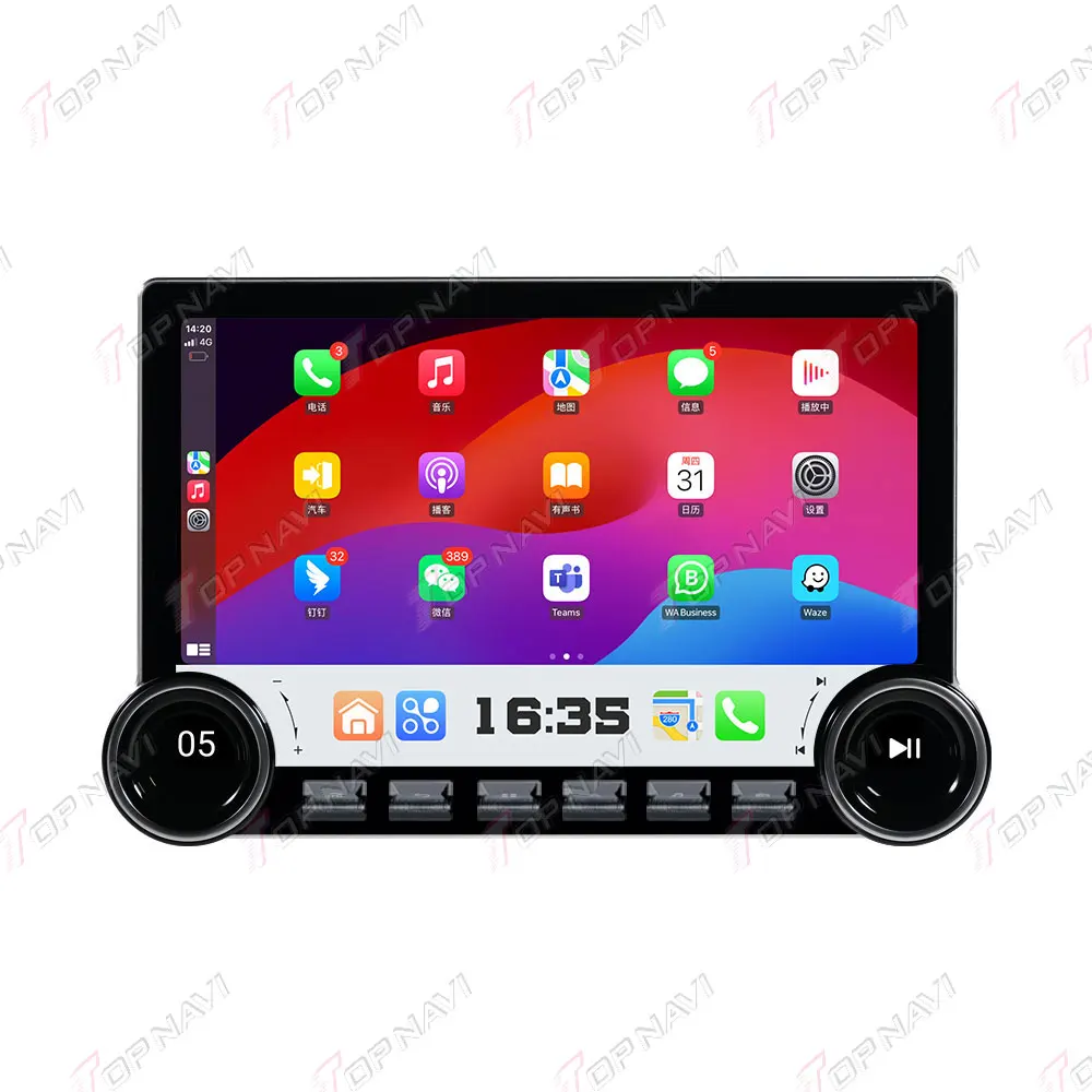 11 5 дюймов Android 13 автомобильный DVD-плеер с GPS сенсорным экраном двойная ручка Diamond 2K резервная камера ТВ комбинация