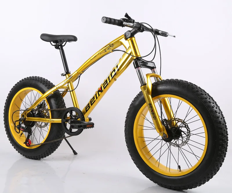 Оптовая продажа взрослый 20 дюймов с переменной скоростью дисковый тормоз горный велосипед с толстыми покрышками амортизационная вилка для велосипеда