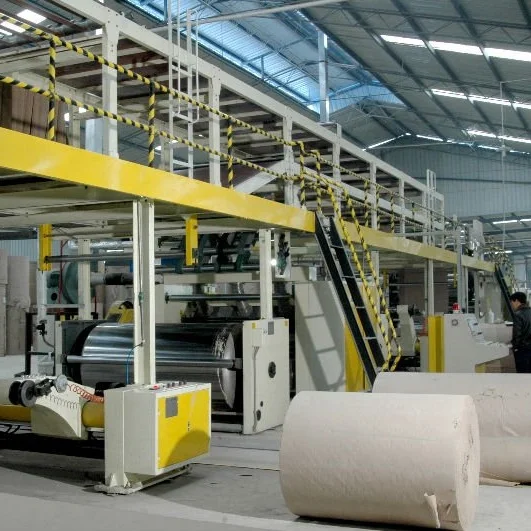 5 ply corrugated cardboard production line