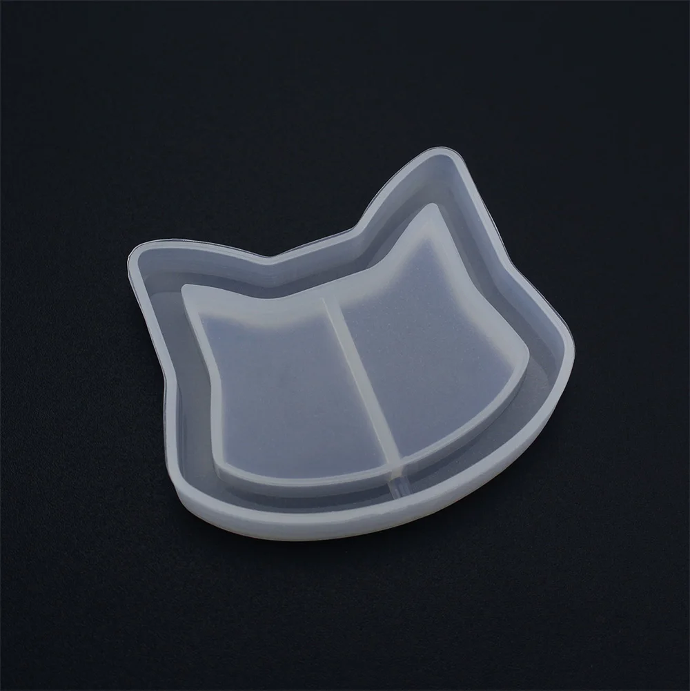 Animal Shapes Shaker Molds UV Jewelry Silicon Mold Epoxy Resin Keychain Mold For Art Making