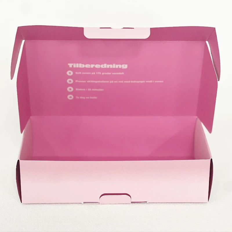 Custom clear cookie box personalized cookie box biscuit boxes transparent cake packaging