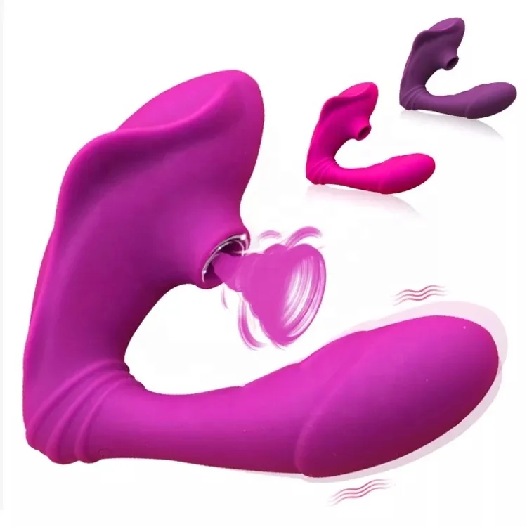 Nipple Sucker Clitoris Simulator Tongue Lick Breast Enlarge Toys Sucking Vibrator for Woman Couple USB Rechargeable Hands-free