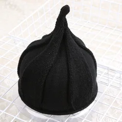 New Style infant baby knitted Wool Hat Boys and Girls Autumn Windmill Pointed Hat