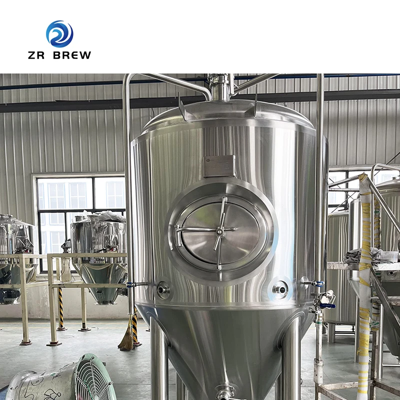 2024 ZR BREW Factory price  brewing equipment 5000L 3000L 2000L 1000L Fermenter Beer Brewing Equipment For Pub