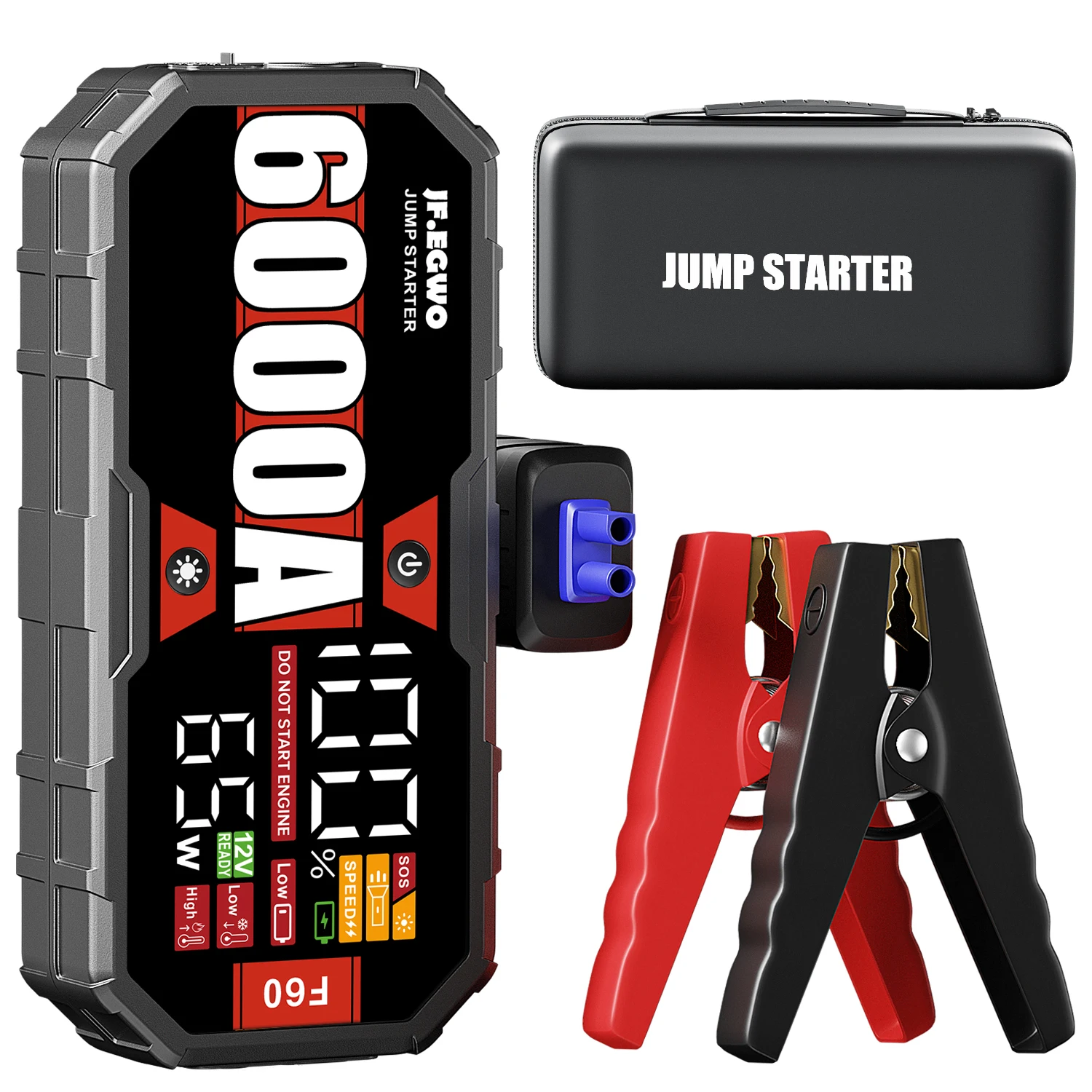 China Jump Starter Manufacturer Portable Emergency 28000mAh Multi-Function Car Jump Starter With 12V 65W