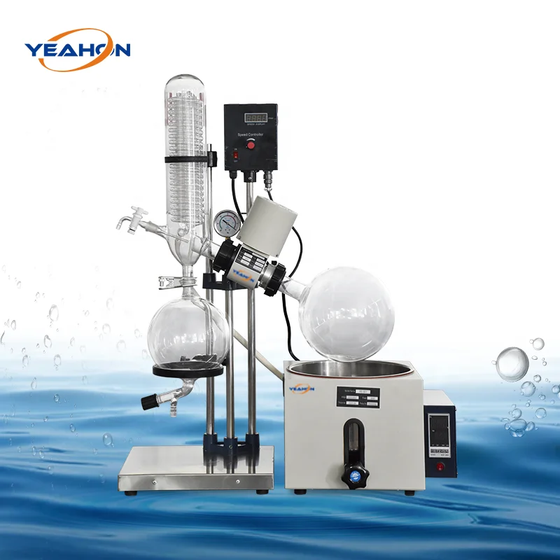 Lab manual lifting rotovap 5l vacuum rotary evaporator price