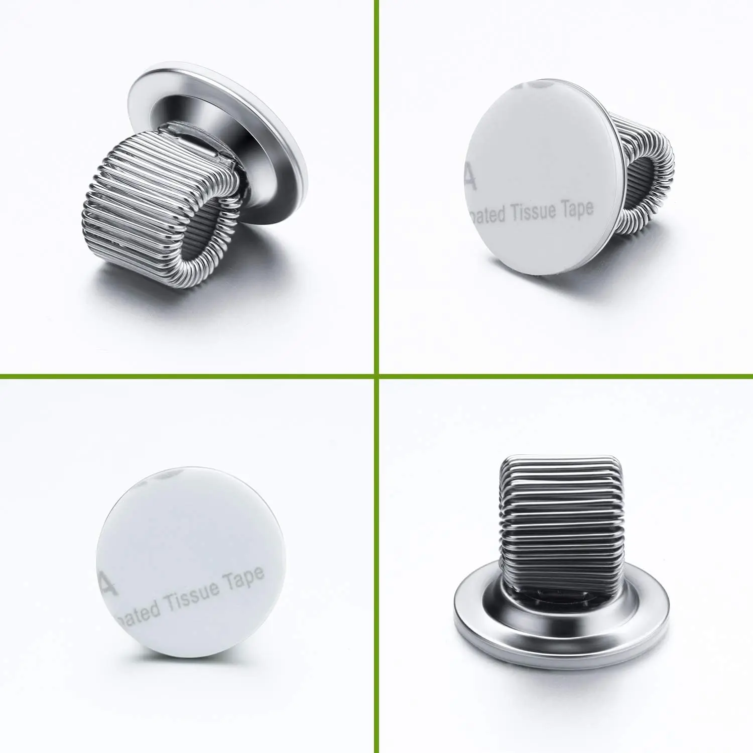 360 Pen Holder Clips Manganese Steel Glasses Holder Car Laptop Self Adhesive Pen Pencil Organizer with Adjustable Spring Loop