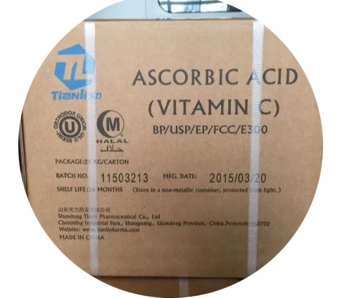 Ascorbic acid of brand Shandong Tianli